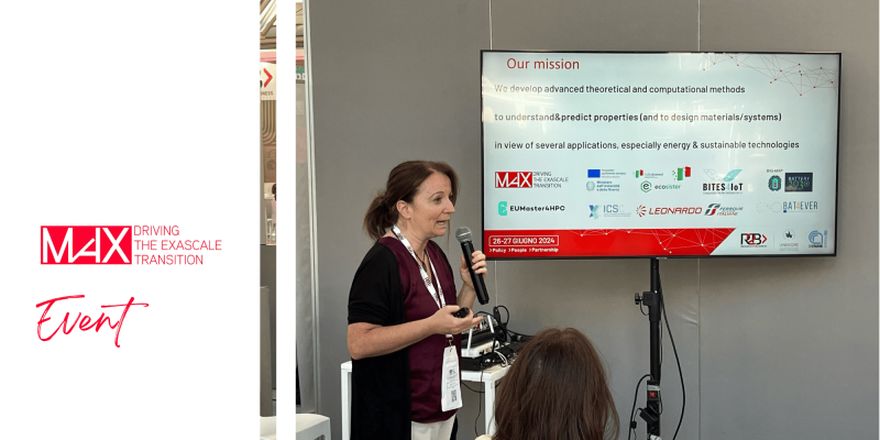 MaX presented at R2B - Research to Business